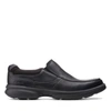 Clarks Men's Bradley Free Slip-on Shoes In Black Tumbled Leather In Black