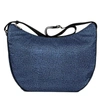 BORBONESE BORBONESE WOMEN'S BLUE POLYESTER SHOULDER BAG,934412I15880 UNI