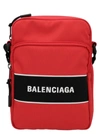BALENCIAGA BALENCIAGA MEN'S RED POLYAMIDE MESSENGER BAG,6386572HFMX6469 UNI