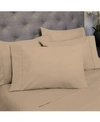 Sweet Home Collection 6-pc. Sheet Set, California King In Taupe