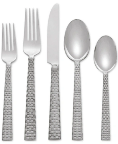 Michael Aram 5-piece Palm Flatware Place Setting In White