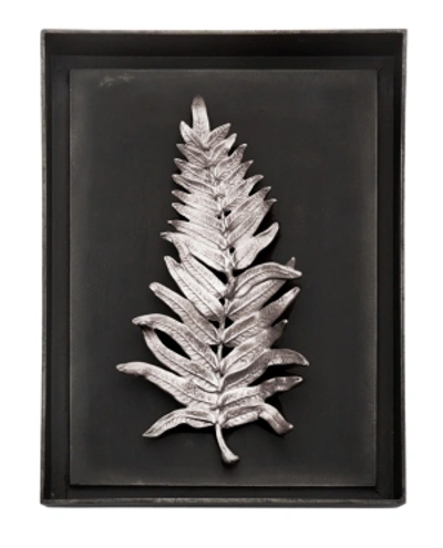 Michael Aram Fern Wall Shadow Box In Silver