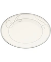 Noritake Platinum Wave Butter Relish Tray