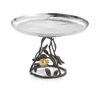 Michael Aram Pomegranate Pastry Stand In Silver