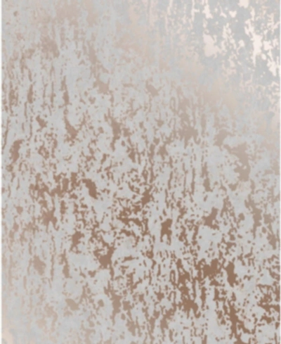 Graham & Brown Milan Texture Wallpaper In Grey,rose Gold