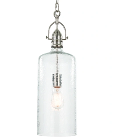 Carriage & Co. Bar Pendant In Silver