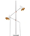 Safavieh Reed Floor Lamp In White