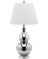 Safavieh Cybil Double Gourd Table Lamp In Silver