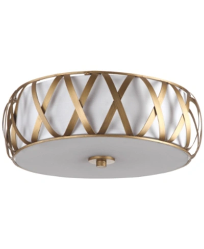 SAFAVIEH CHARING FLUSH MOUNT CEILING LAMP