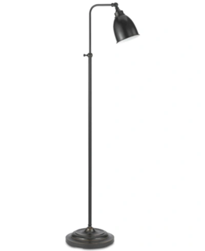 Cal Lighting Pharmacy Floor Lamp With Adjustable Pole In Dark Bronze