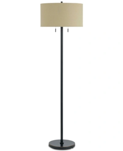 Cal Lighting Calais Metal Floor Lamp In Dark Bronze