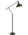 Cal Lighting Eupen Adjustable Floor Lamp In Dark Bronze