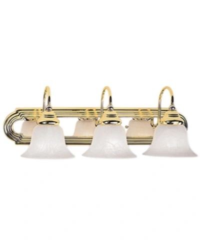 Livex Belmont Vanity Light In Polished Bronze