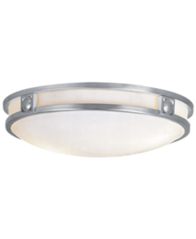 Livex Matrix Flush Mount Light In Brushed Nickel