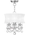 Livex Newcastle Mini Chandelier In Brushed Nickel
