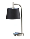 ADESSO DRAKE WIRELESS CHARGING TABLE LAMP