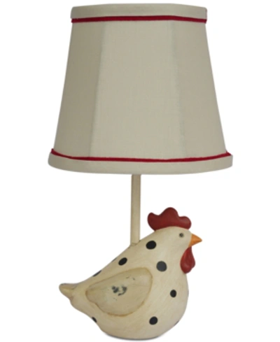 Ahs Lighting Big Fat Hen Lamp In Wht/bkdts