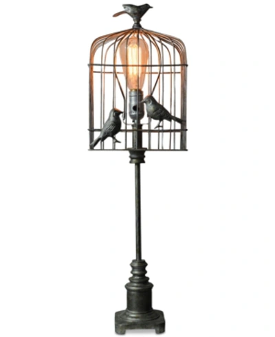 Ahs Lighting Aviary Accent Lamp In Silver
