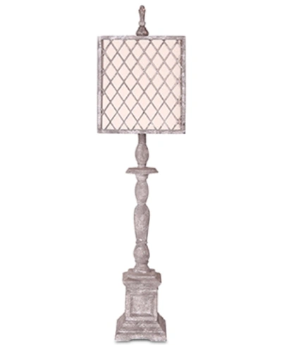 Ahs Lighting Scarborough Table Lamp In Medium Grey