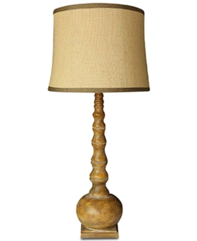 Ahs Lighting Danbury Table Lamp In Medium Brown