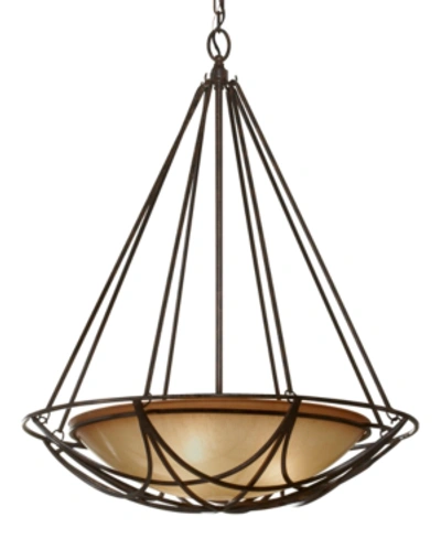 Feiss El Nido Collection Chandelier In Mocha Bronze