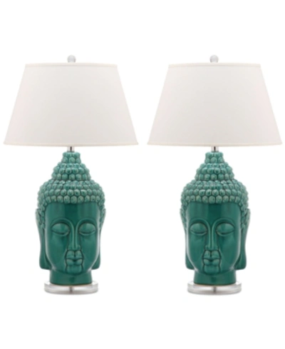 SAFAVIEH SERENITY SET OF 2 TABLE LAMPS
