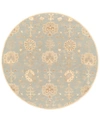 SURYA CLOSEOUT! SURYA CAESAR CAE-1163 SAGE 6' ROUND AREA RUG