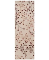 Surya Athena Ath-5053 Burgundy 2'6" X 8' Runner Area Rug In Burgundy