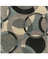 Surya Forum Fm-7193 Khaki 4' Square Area Rug In Khaki
