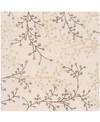 Surya Athena Ath-5008 Taupe 6' Square Area Rug In Taupe