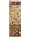 Surya Athena Ath-5006 Camel 3' X 12' Runner Area Rug In Camel