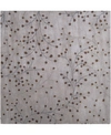 Surya Athena Ath-5055 Medium Gray 6' Square Area Rug In Medium Gray