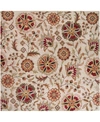 Surya Athena Ath-5035 Dark Brown 4' Square Area Rug In Dark Brown