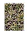 Liora Manne Marina Safari Green 7'10" X 9'10" Outdoor Area Rug In Green