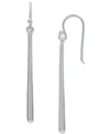 Giani Bernini Graduated Linear Drop Earrings In Sterling Silver, Created For Macy's In Silver