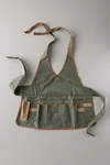Terrain Canvas Garden Apron In Green