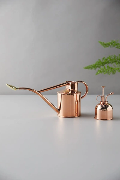 Terrain Copper Watering Can + Mister Gift Set In Brown