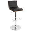 LUMISOURCE VASARI ADJUSTABLE BARSTOOL