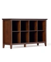 Simpli Home Artisan 8-cube Table In Brown