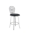 Armen Living Cherie Counter Stool In Black