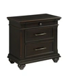 PICKET HOUSE FURNISHINGS BROOKS 3-DRAWER NIGHTSTAND WITH USB PORTS