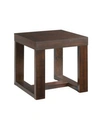 Picket House Furnishings Drew Square End Table In Red