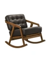 Picket House Furnishings Wells Rocker Chair In Brown