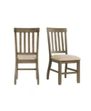 PICKET HOUSE FURNISHINGS STANFORD STANDARD HEIGHT SIDE CHAIR SET