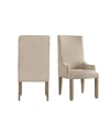 PICKET HOUSE FURNISHINGS STANFORD STANDARD HEIGHT PARSON CHAIR SET