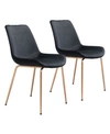 ZUO TONY DINING CHAIR, SET OF 2