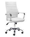 Zuo Primero Office Chair In White
