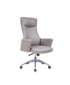 Rta Products Techni Mobili High Back Executive Office Chair In Grey
