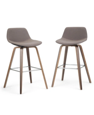 SIMPLI HOME RANDOLPH COUNTER STOOL (SET OF 2)