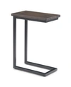 Simpli Home Skyler C Side Table In Chocolate